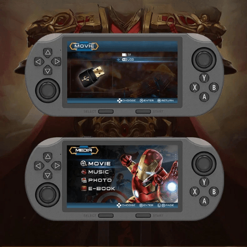 retro console carrousel