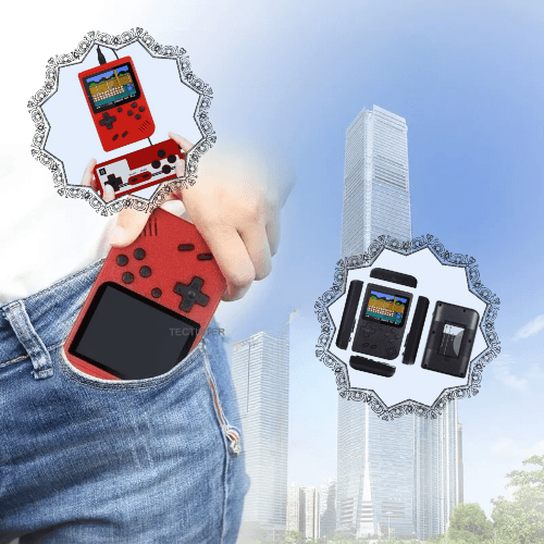 games console retro design pratique