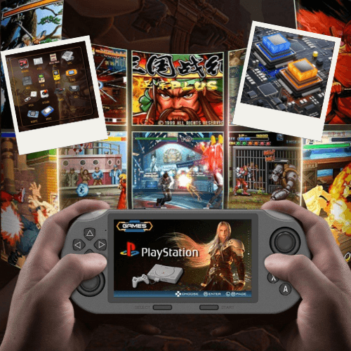 retro console expérience solitaire