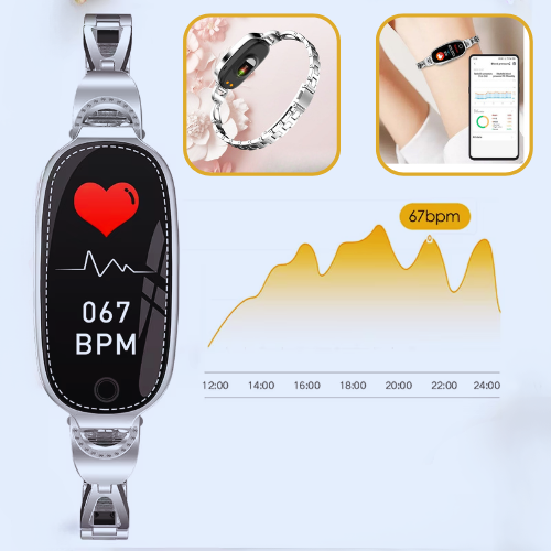 montre intelligente surveille santé cardiaque