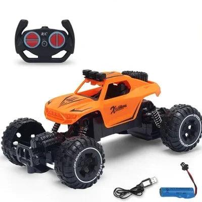 voiture-télécommandée-orange