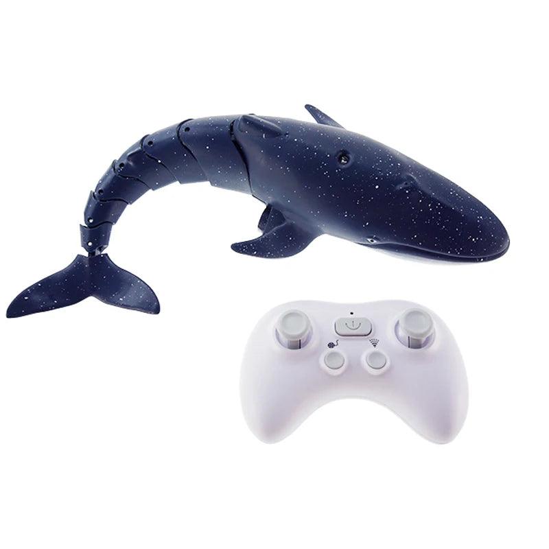  jouets-robotiques-baleine-bleue-sans-jets-d'eau