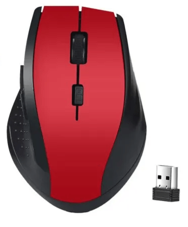 Souris-ergonomique-sans-fil-rouge