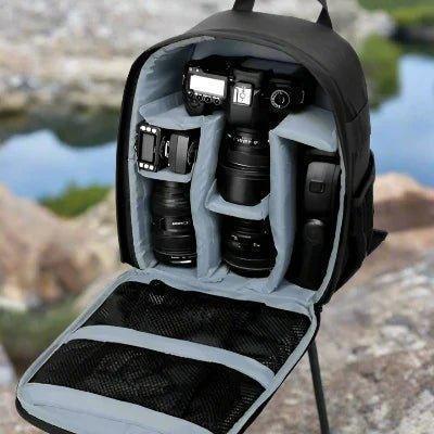 Sac appareil photo - MultifunctionalBackpack™ - Gris - Électronique Facile