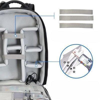 Sac appareil photo - MultifunctionalBackpack™ - Gris - Électronique Facile